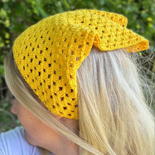 easy crochet bandana pattern