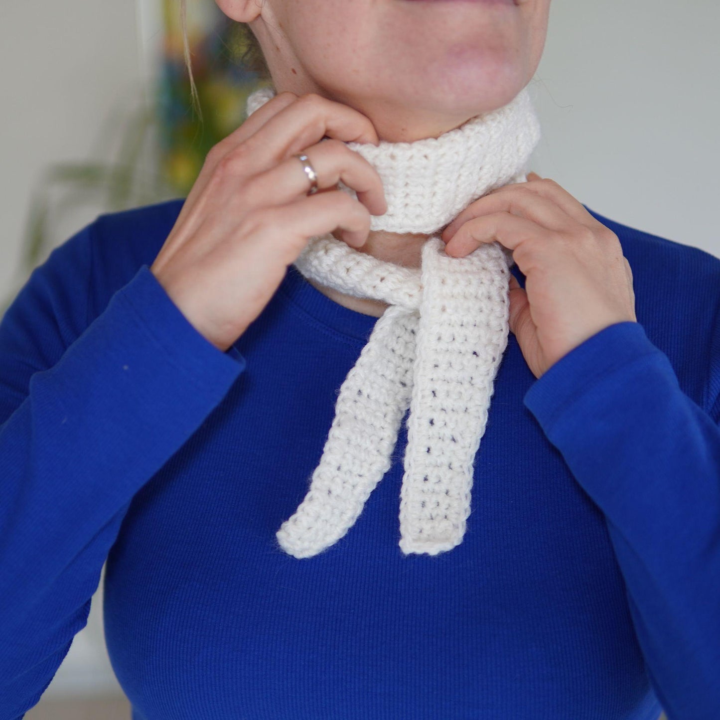PATTERN: Stylish Little Scarf - Diving Ducks Crochet