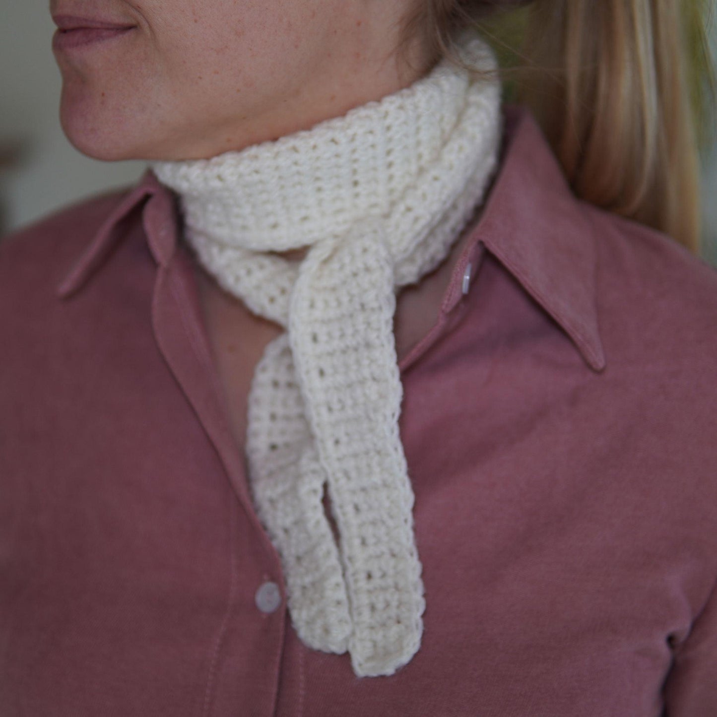 PATTERN: Stylish Little Scarf - Diving Ducks Crochet
