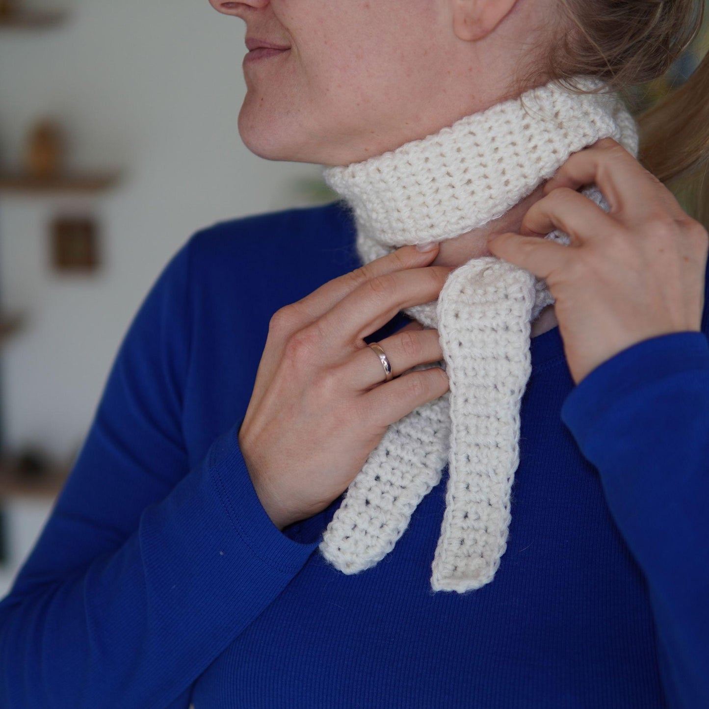 PATTERN: Stylish Little Scarf - Diving Ducks Crochet