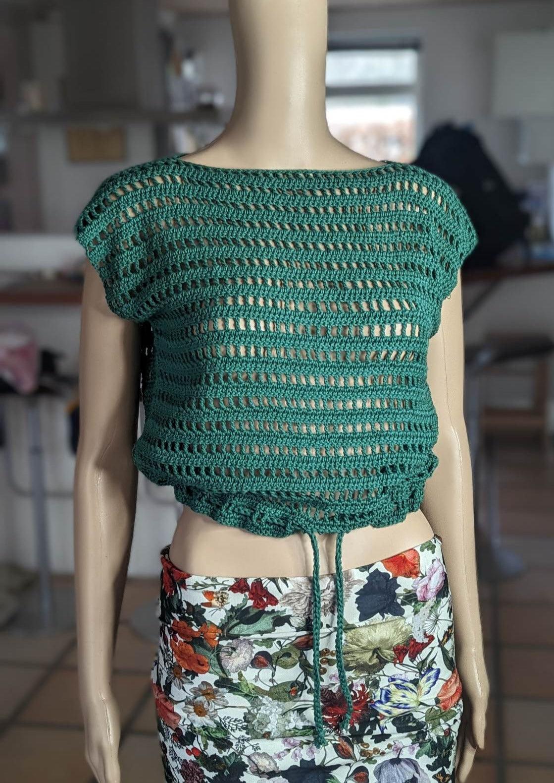Easy crocheted top