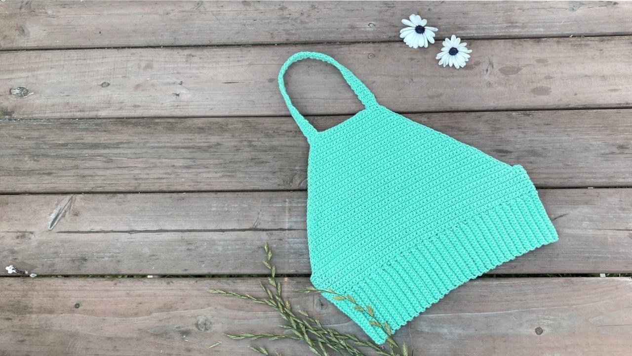 PATTERN: Halter Top - Diving Ducks Crochet