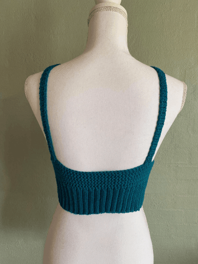 PATTERN: Crochet Crop Top EASY - Diving Ducks Crochet