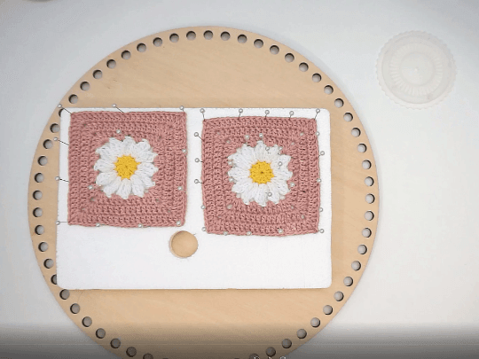 PATTERN: Granny Square Bag "Daisy" - Diving Ducks Crochet