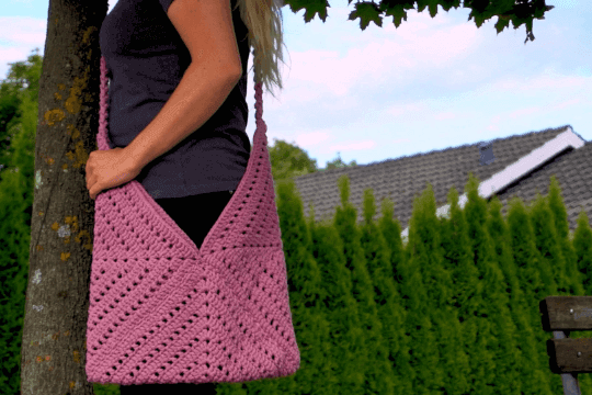 PATTERN: 3-Square Granny Bag