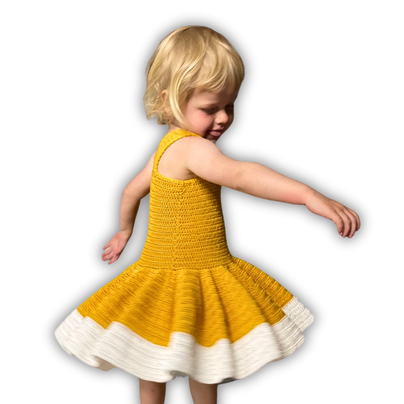 PATTERN: Crochet Dress for Kids PATTERN: Crochet Dress for Kids