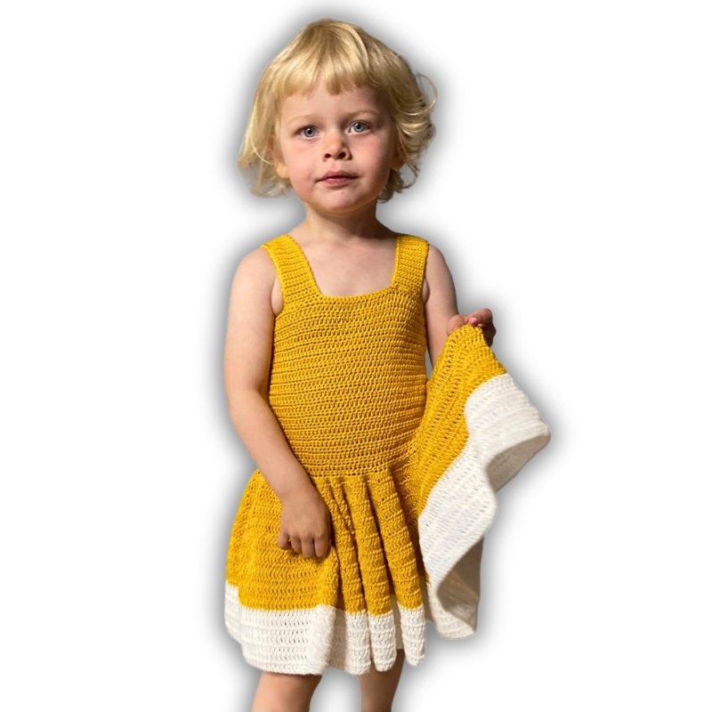 PATTERN: Crochet Dress for Kids PATTERN: Crochet Dress for Kids