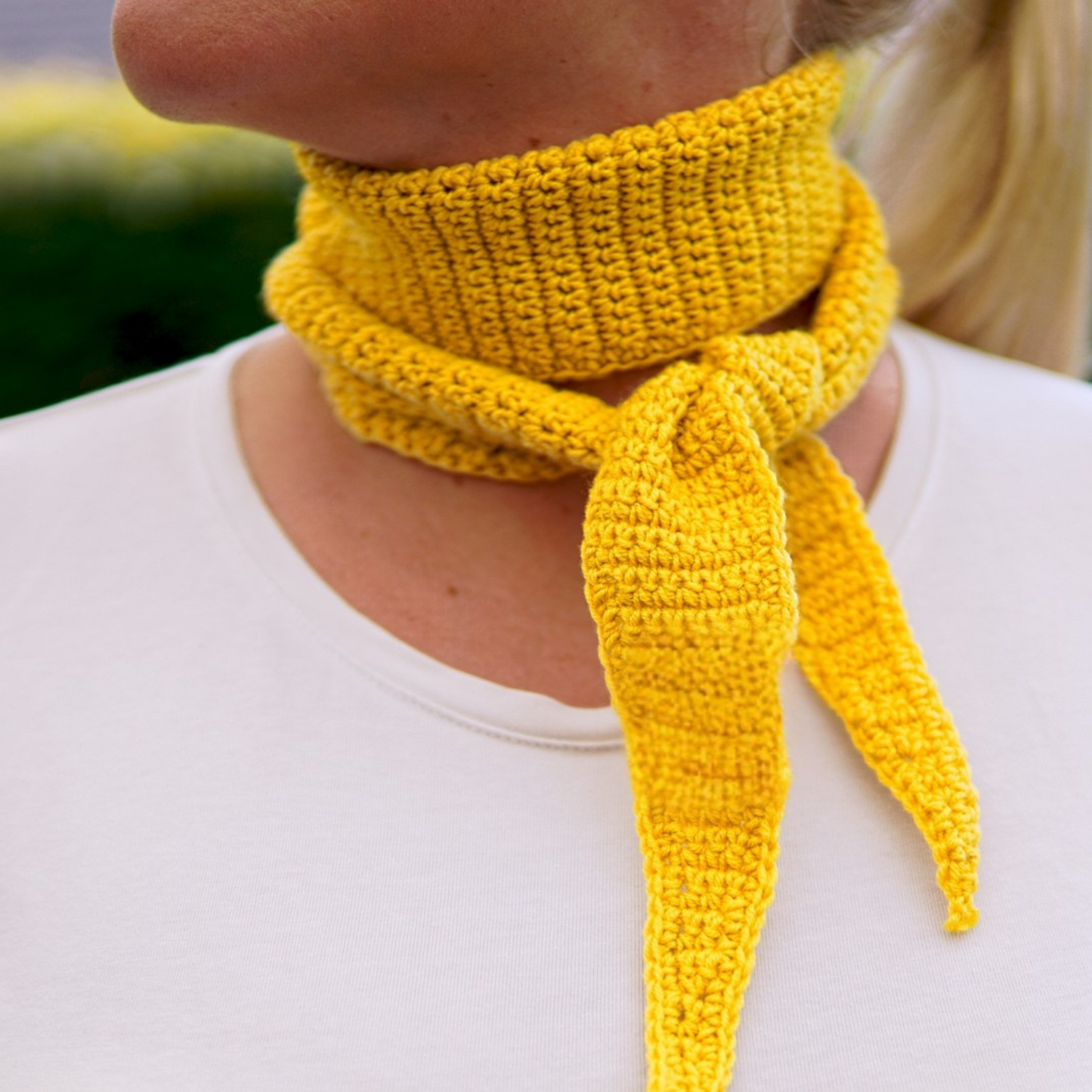 Tour de France Scarf Crochet Pattern