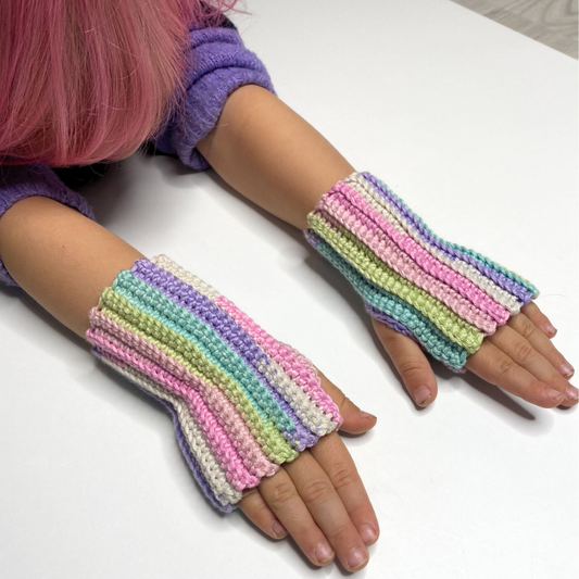 PATTERN: MULTI Fingerless Gloves - Diving Ducks Crochet