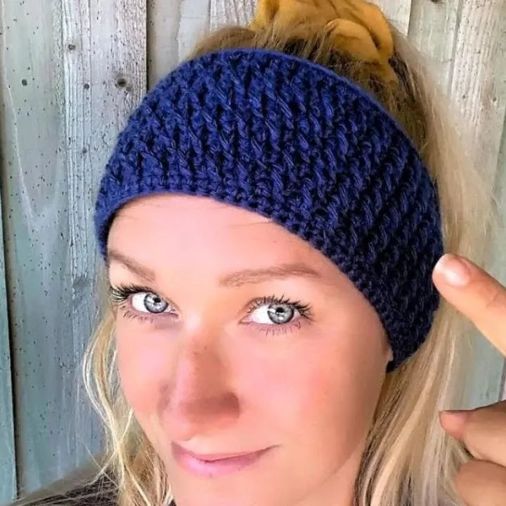 Alpines Stirnband Munster - Diving Ducks Crochet