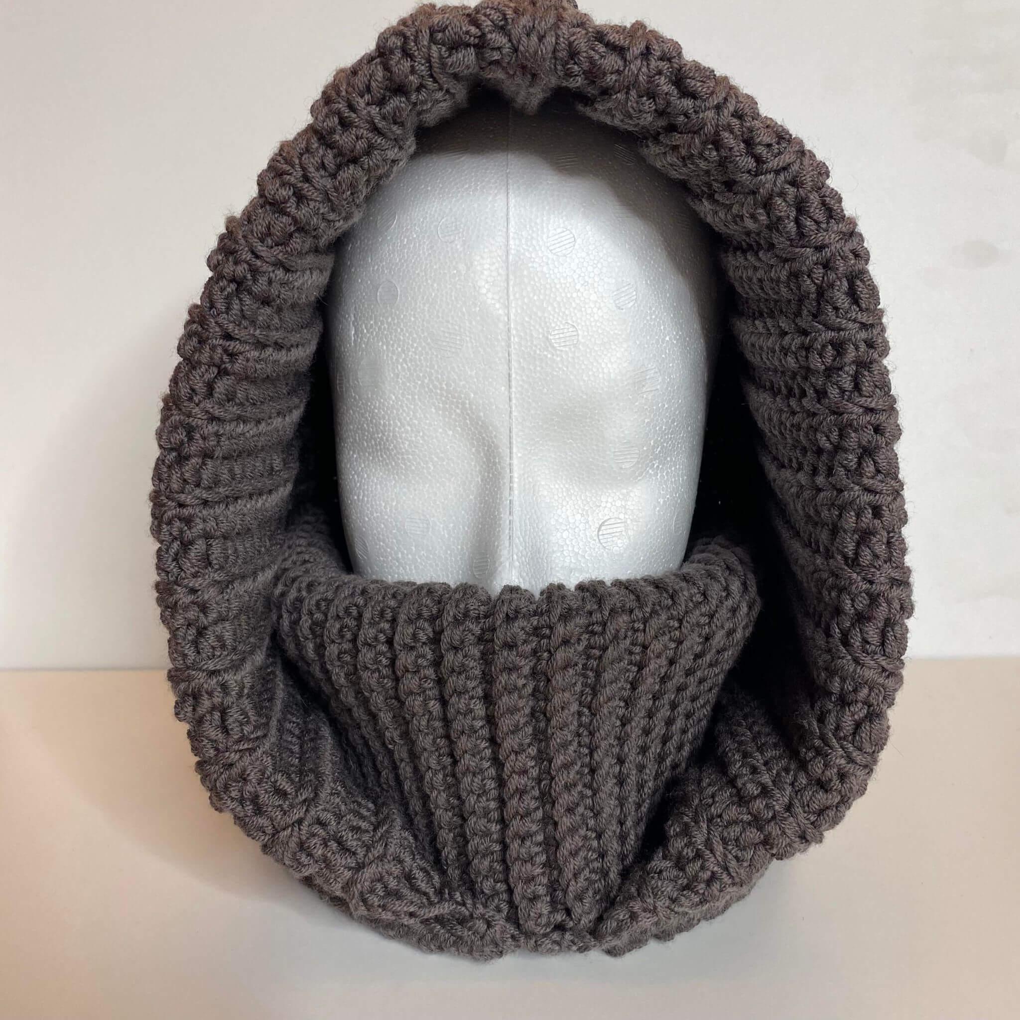 Hooded turtleneck on sale