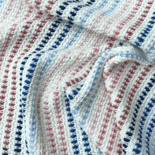 PATTERN: Cozy & Colorful Baby Blanket - Diving Ducks Crochet