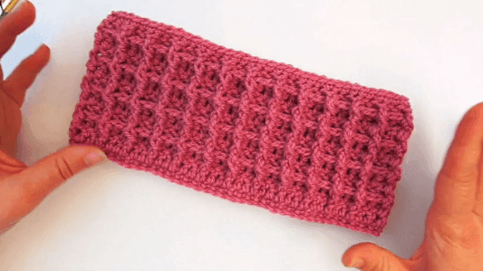 PATTERN: Waffle Stitch Headband - Diving Ducks Crochet