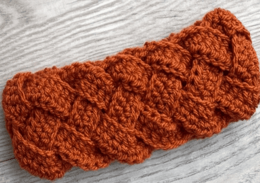 PATTERN: Braided Headband 4 Strings - Diving Ducks Crochet