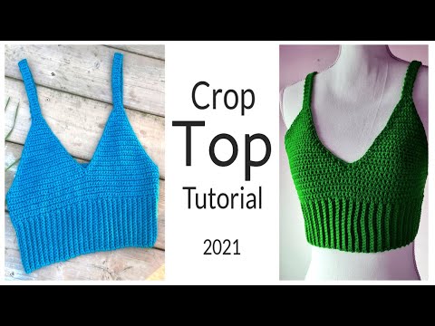 PATTERN: Crochet Crop Top EASY