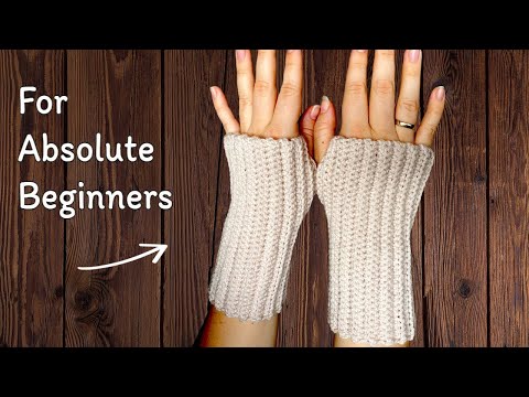Watch our video tutorial & learn to crochet fingerless gloves in no time. Easy pattern for beginners, with detailed instructions & photos. Click now!