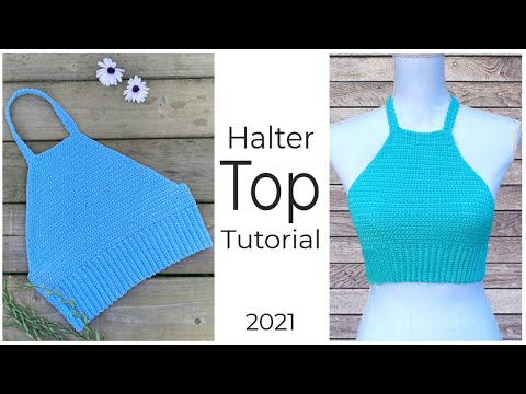Learn how to make a stylish halter top for summer with our easy crochet pattern. Includes video tutorial, click to watch now on YouTube!